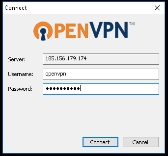 Импорт конфигурационного файла OpenVPN